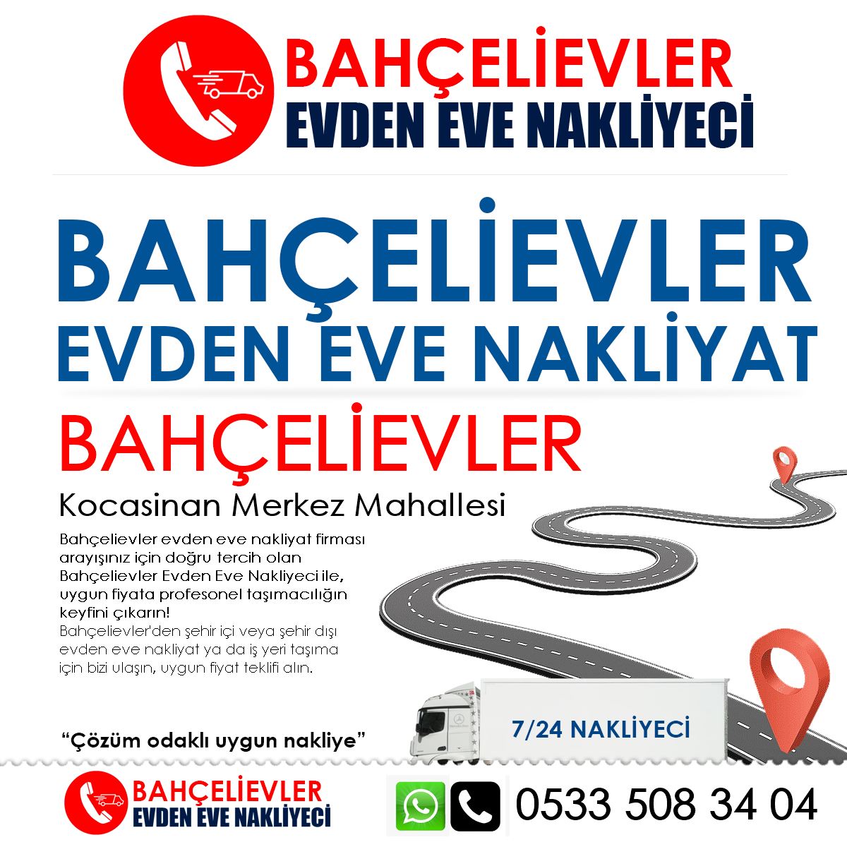 Kocasinan Merkez EVden Eve Nakliyat ve İş Yeri Taşıma